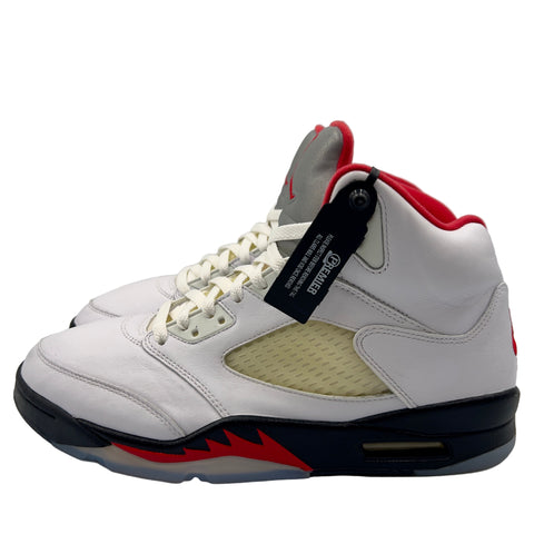 Air Jordan 5 Retro 'Fire Red Silver Tongue (2020)' | US M 10.5 (No Box)