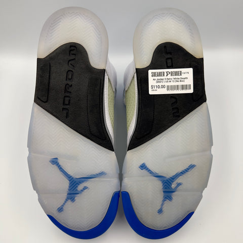 Air Jordan 5 Retro 'White Stealth (2021)' | US M 12 (No Box)