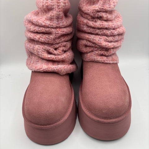 UGG Classic Mini Dipper Legwarmer Boot 'Pink Dawn (2025)' | US W 10 / US M 9