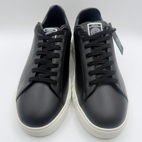 Versace Greca Leather Sneaker Low 'Black' | EU M46 / US M13