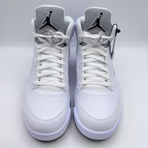 Air Jordan 5 Retro 'White Metallic (2026)' | US M 10.5