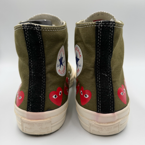 Converse Chuck Taylor `Comme des Garcons PLAY (2018)` | US M 7.5 (NB)