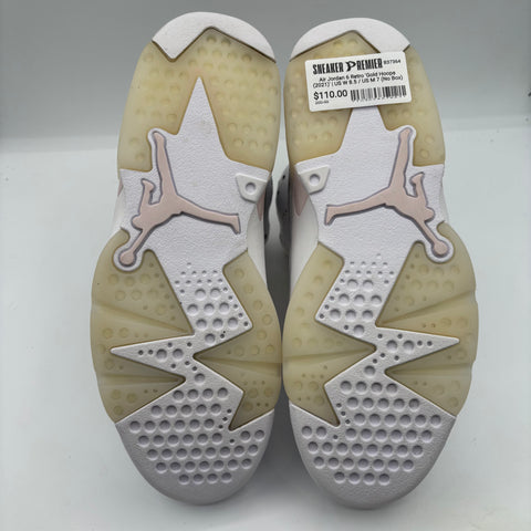 Air Jordan 6 Retro 'Gold Hoops (2021)' | US W 8.5 / US M 7 (No Box)