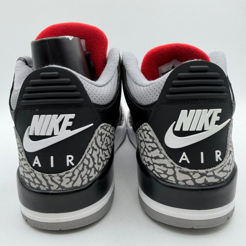 Air Jordan 3 Retro OG 'Black Cement (2018)' | US M 9 (No Box)