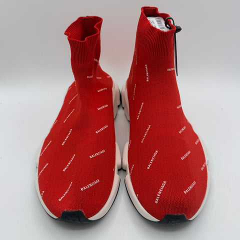 Balenciaga Speed Trainer 'Logo Print Red White' | EU M43 / US M10