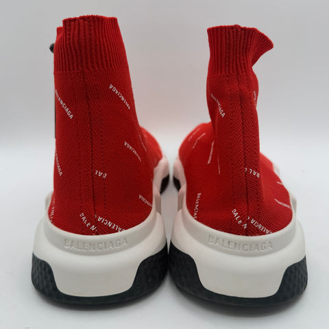 Balenciaga Speed Trainer 'Logo Print Red White' | EU M43 / US M10