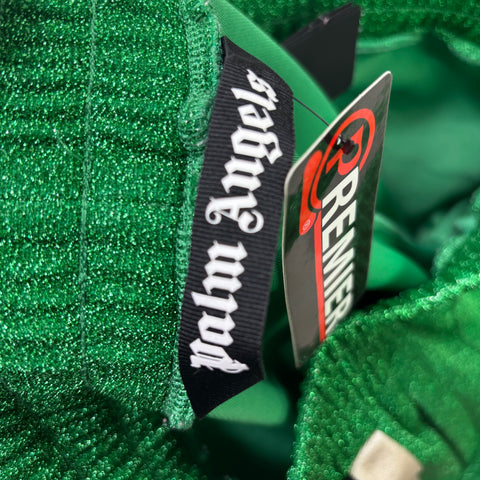 Palm Angels Lures Track Pant 'Green White' | US M (Medium)