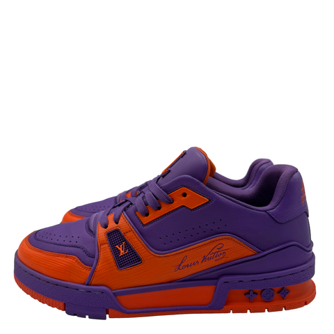 Louis Vuitton LV Trainer 'Purple/Orange' | EU 39.5 / US M 6.5