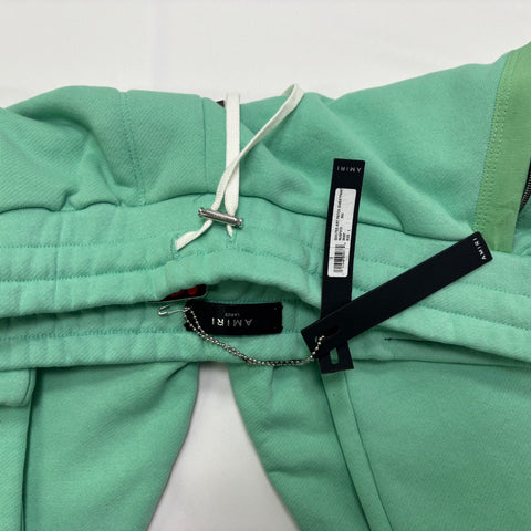 Amiri Quilted Art Patch Sweatpants 'Mint' | US M (Large)