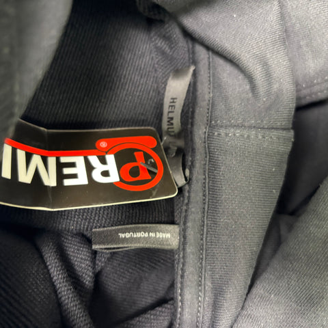 Helmut Lang HL Wrapped Logo Print Hoodie 'Black' | US M (Medium)