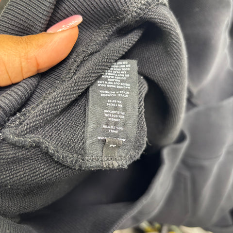 Helmut Lang HL Wrapped Logo Print Hoodie 'Black' | US M (Medium)