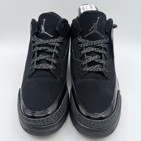 Air Jordan 3 Retro 'Black Cat (2025)' | US M 10