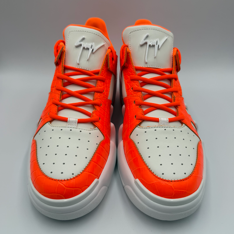 Giuseppe Zanotti Talon 'Orange/White' | US M 42