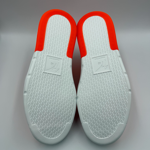Giuseppe Zanotti Talon 'Orange/White' | US M 42