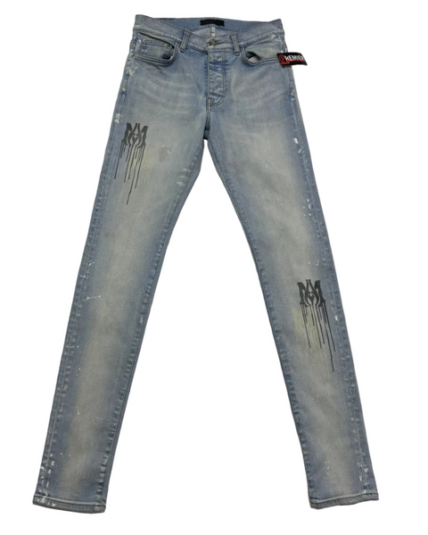 Amiri MA Drip Jeans 'Light Blue' | US M (31")