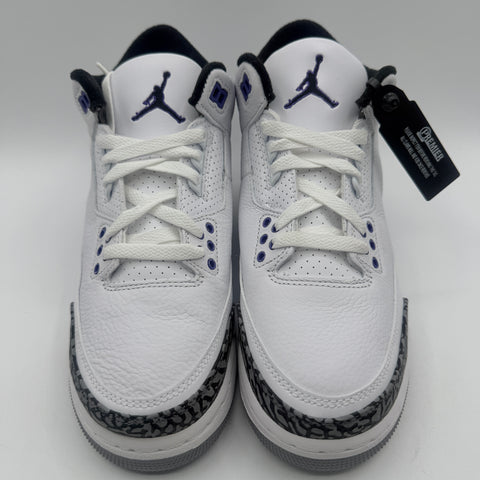 Air Jordan 3 Retro 'Dark Iris (2022)' | US GS 7Y