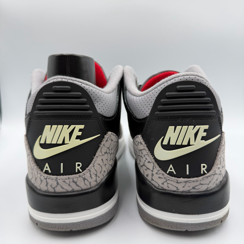 Air Jordan 3 Retro 'Black Cement (2018)' | US M 11