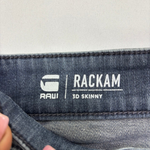 G-Star Knee Patched with Zipper Pocket Jeans 'Stone Grey' | US M (30")