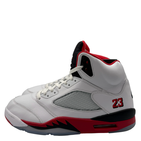 Jordan 5 Retro 'Fire Red Black Tongue (2025)' | US M 12 (No Box)