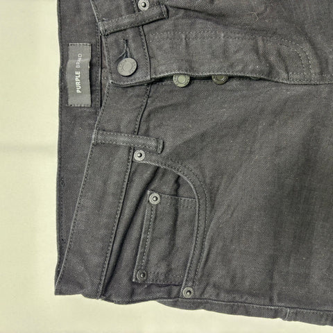 Purple Brand Straight Leg Jeans 'Black' | US M (30")