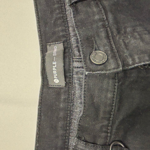 Purple Brand Ripped Jeans 'Black' | US M (38")