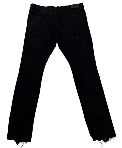 Purple Brand Ripped Jeans 'Black' | US M (38")