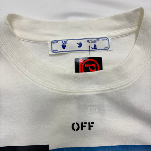 Off White Mona Lisa Tee with Back Arrow Print 'White' | US M (Medium)