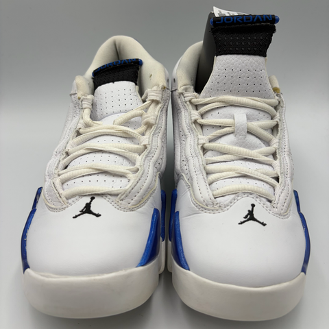 Air Jordan 14 Retro GS 'White Hyper Royal (2020)' | GS 7Y (No Box)