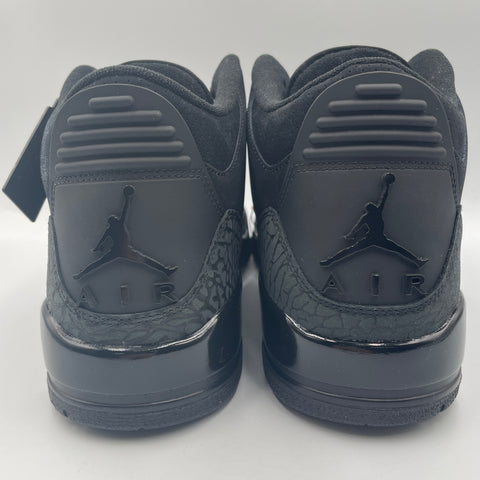 Air Jordan 3 Retro 'Black Cat (2025)' | US M 12