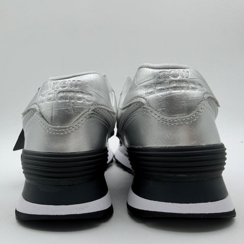 New Balance 574 'Silver (Women (2021)'s (2021)' | US W5 / US GS3.5Y (No Box)