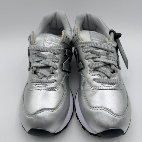 New Balance 574 'Silver (Women (2021)'s (2021)' | US W5 / US GS3.5Y (No Box)