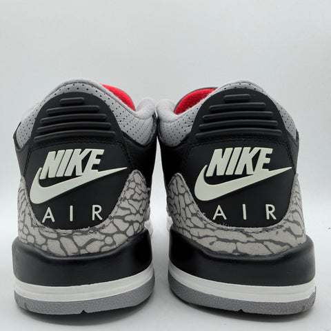 Air Jordan 3 Retro OG 'Black Cement (2024)' | US M 10