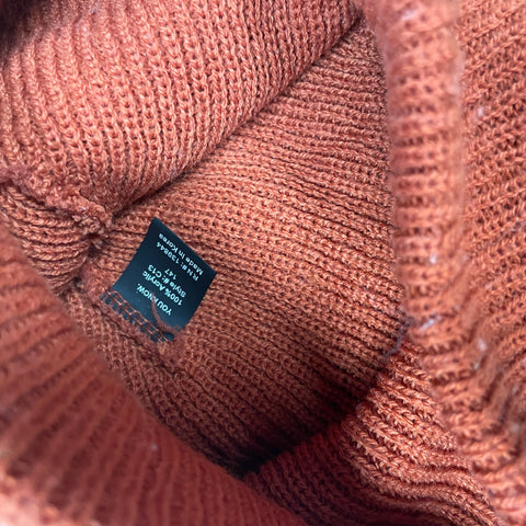 Salt Lake City 'Stay Local' Terracotta Orange Winter Beanie | OS
