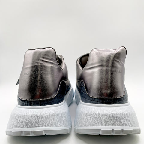 Alexander McQueen Oversized Court Trainer 'Grey Silver White' | EU M 45 / US M 12