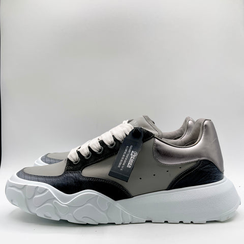Alexander McQueen Oversized Court Trainer 'Grey Silver White' | EU M 45 / US M 12