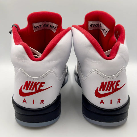 Air Jordan 5 Retro 'Fire Red Silver Tongue (2020)' | US M 9