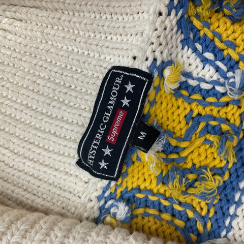 Hysteric Glamour x Supreme Collab Knit 'Fuck Em!' Cardigan Jacket | MED