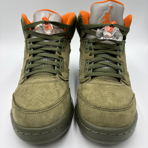 Jordan 5 Retro GS 'Olive (2024)' | GS 7Y (No Box)