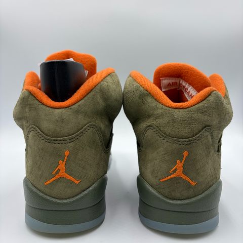Jordan 5 Retro GS 'Olive (2024)' | GS 7Y (No Box)