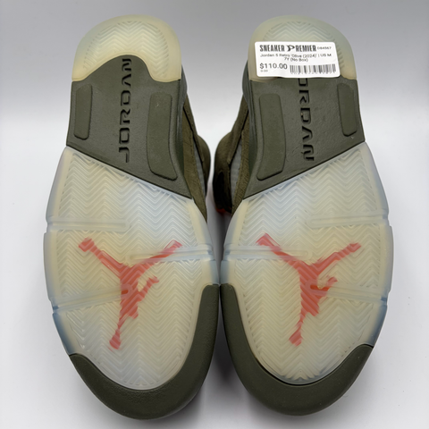Jordan 5 Retro GS 'Olive (2024)' | GS 7Y (No Box)