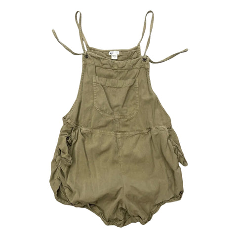 Billabong Women's Wild Pursuit Cord Overalls 'Khaki' | LG