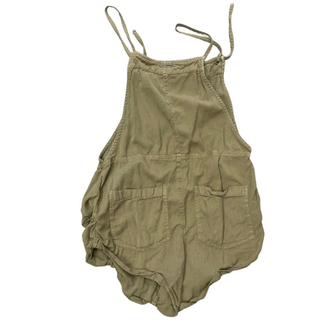 Billabong Women's Wild Pursuit Cord Overalls 'Khaki' | LG