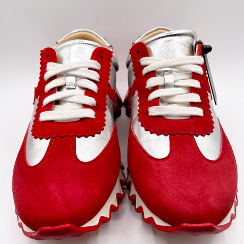 Christian Louboutin Loubishark 'Red Silver' | EU M 42 / US M 9
