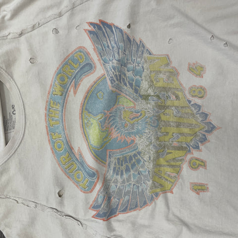 Van Halen 1984 Tour Vintage Graphic Tee | OS