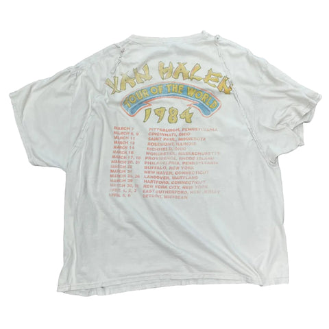 Van Halen 1984 Tour Vintage Graphic Tee | OS