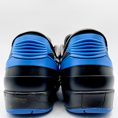 Air Jordan 2 Retro Low SP 'Off White Black Blue (2021)' | US M 8