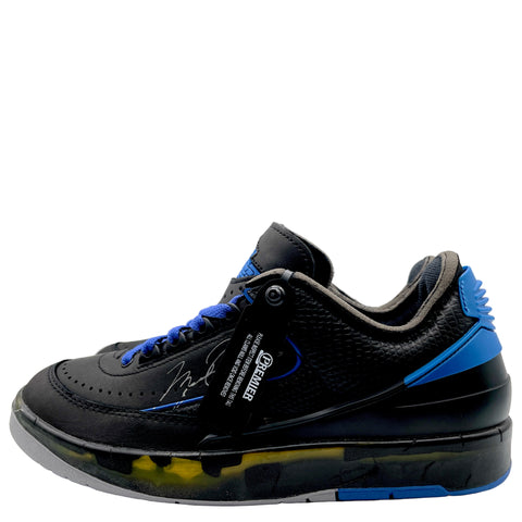 Air Jordan 2 Retro Low SP 'Off White Black Blue (2021)' | US M 8