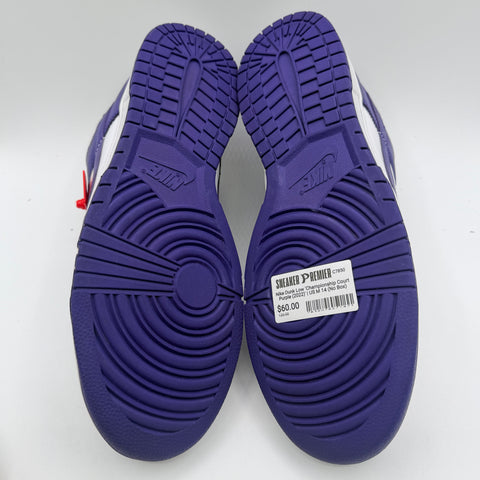 Nike Dunk Low 'Championship Court Purple (2022)' | US M 14 (No Box)