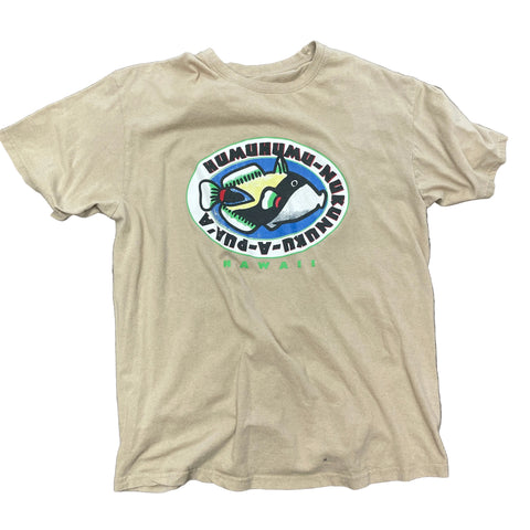 Humuhumu-nukanuka-a-pua'a Hawaii State Fish Vintage Tee | LG