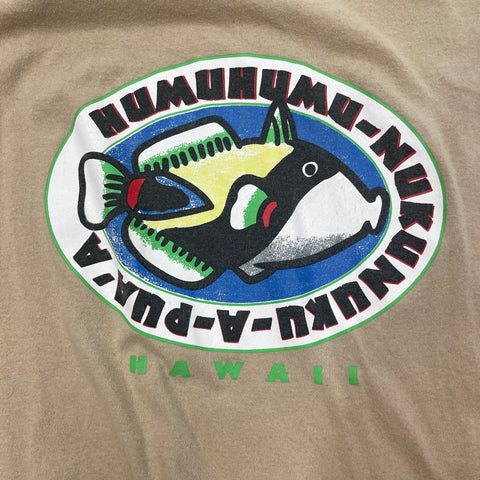 Humuhumu-nukanuka-a-pua'a Hawaii State Fish Vintage Tee | LG